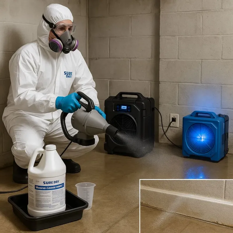 Sanitization and Odor Removal process in Waterville, ME