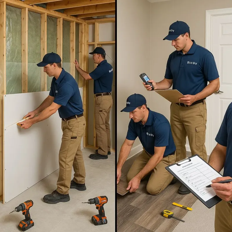Repairs and Reconstruction process in Waterville, ME